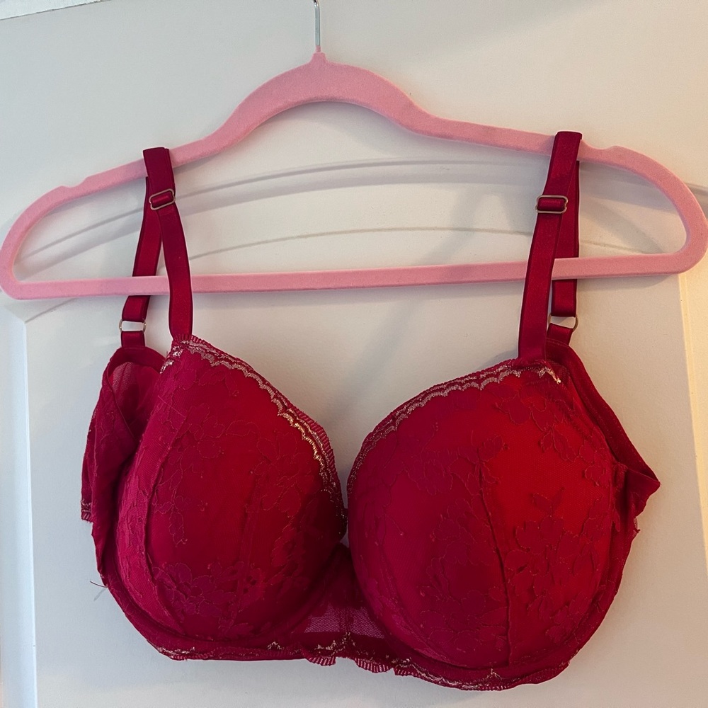 Lace Red Bra